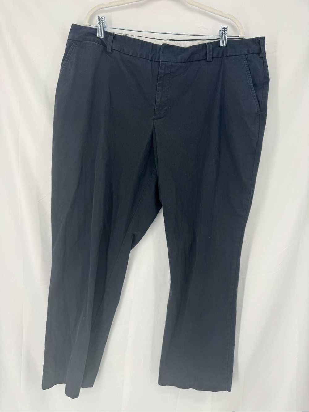Lands' End Straight Leg Pants in Black 0307